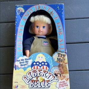 Justice Liberty Belle Doll with Navy Outfit